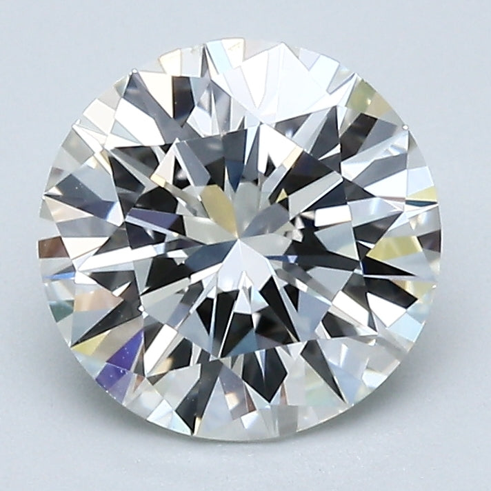 2.03 Carat Round Brilliant Natural Mined Diamond H Color VS2 Clarity With GIA Certificate, natural diamonds, precious stones, engagement diamonds