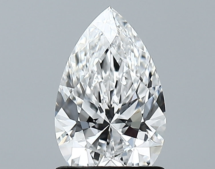 Lab-Grown 1.14 Carat Pear Shape Diamond color D Clarity VVS1 With GIA Certificate, precious stones, engagement diamonds