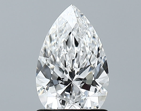 Lab-Grown 1.14 Carat Pear Shape Diamond color D Clarity VVS1 With GIA Certificate, precious stones, engagement diamonds