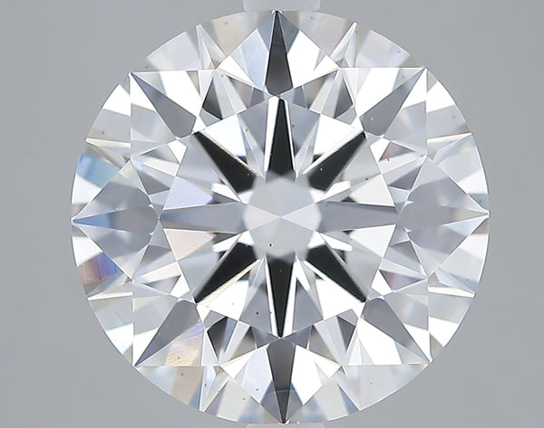 Lab-Grown 6.01 Carat Round Brilliant Diamond color G Clarity VS2 With GIA Certificate, precious stones, engagement diamonds