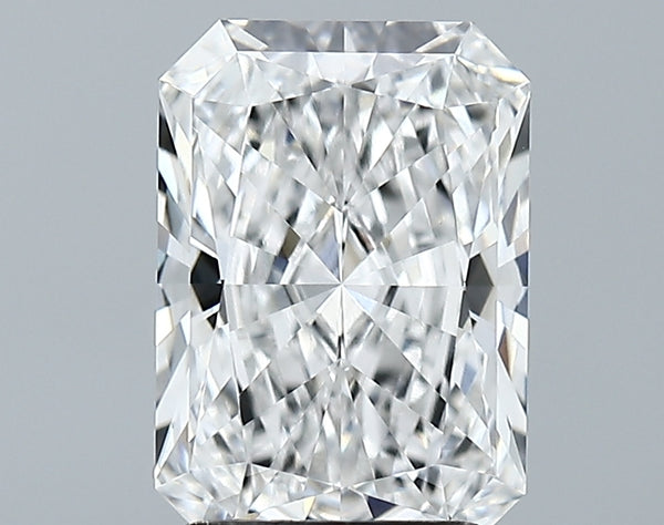 Lab-Grown 2.77 Carat Radiant Cut Diamond color E Clarity VVS2 With GIA Certificate, precious stones, engagement diamonds