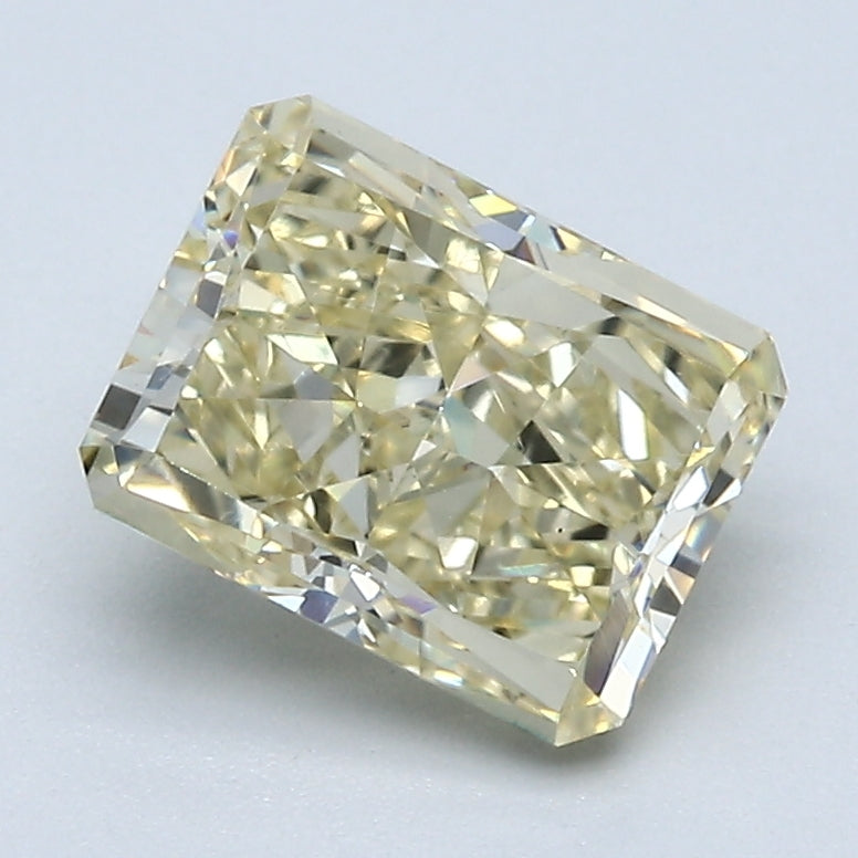 1.71 Carat Radiant Cut Natural Mined Diamond Fancy Yellow Brown Color VS2 Clarity With GIA Certificate, natural diamonds, precious stones, engagement diamonds