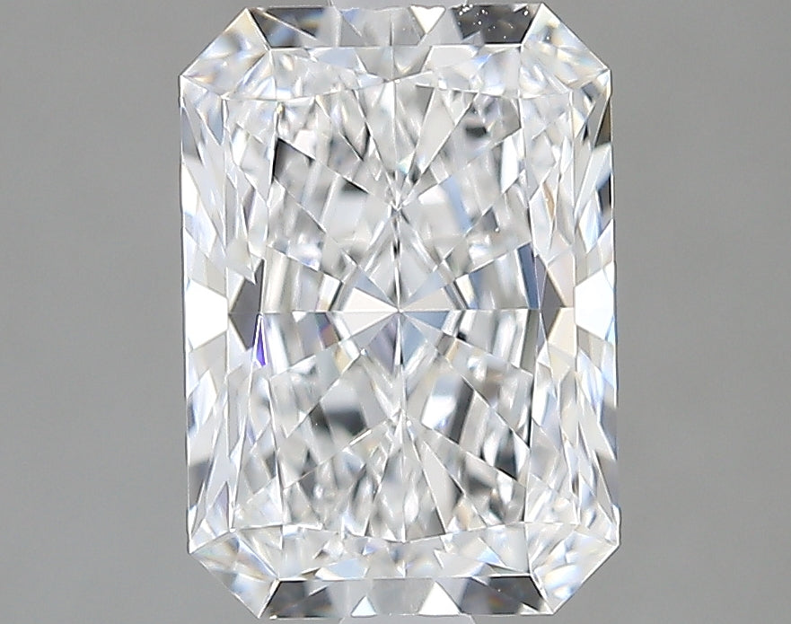 Lab-Grown 1.81 Carat Radiant Cut Diamond color E Clarity IF, precious stones, engagement diamonds
