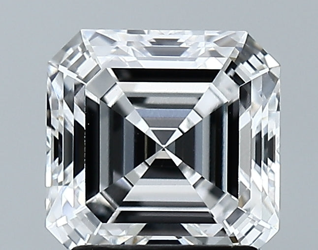 Lab-Grown 1.94 Carat Asscher Cut Diamond color D Clarity VVS2 With GIA Certificate, precious stones, engagement diamonds