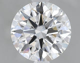 Lab-Grown 1.37 Carat Round Brilliant Diamond color E Clarity VVS2 With GIA Certificate, precious stones, engagement diamonds