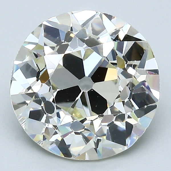 3.04 Carat Old European Cut Natural Mined Diamond M Color VS2 Clarity With GIA Certificate, natural diamonds, precious stones, engagement diamonds