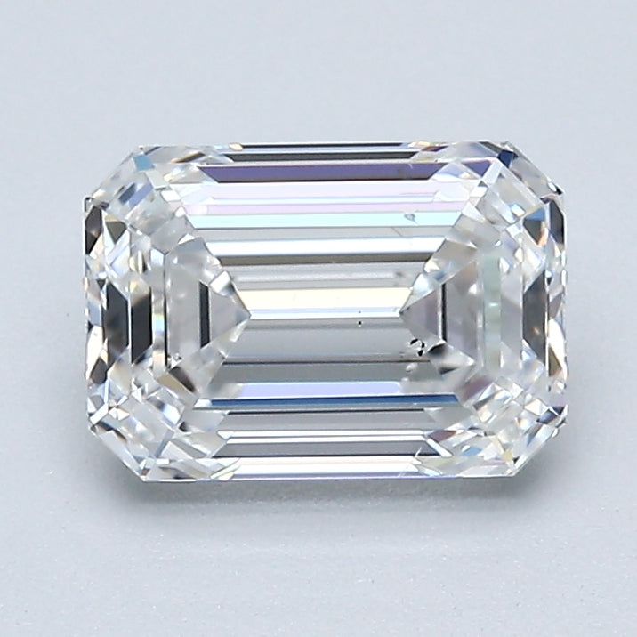 1.52 Carat Emerald Cut Natural Mined Diamond D Color SI1 Clarity With GIA Certificate, natural diamonds, precious stones, engagement diamonds