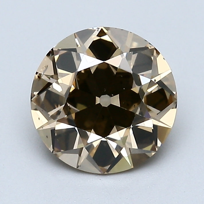 GIA Certified 1.64 Ct Old European Cut Diamond FANCY YELLOWISH BROWN-SI1 Loose Natural, natural diamonds, precious stones, engagement diamonds