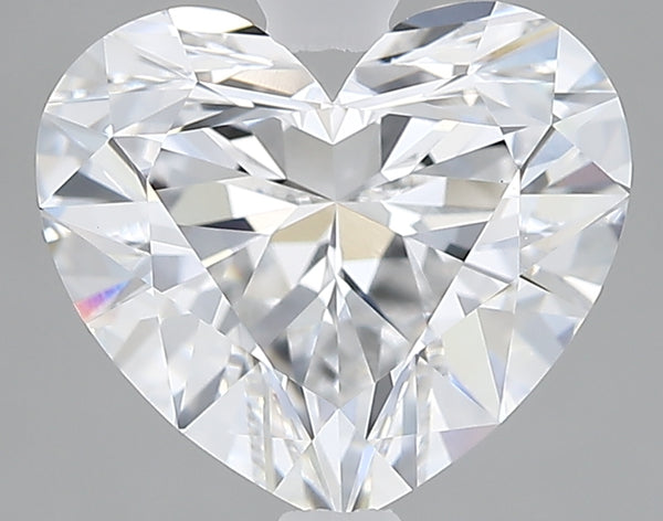 Lab-Grown 2.60 Carat Heart Shape Diamond color D Clarity VS1 With GIA Certificate, precious stones, engagement diamonds