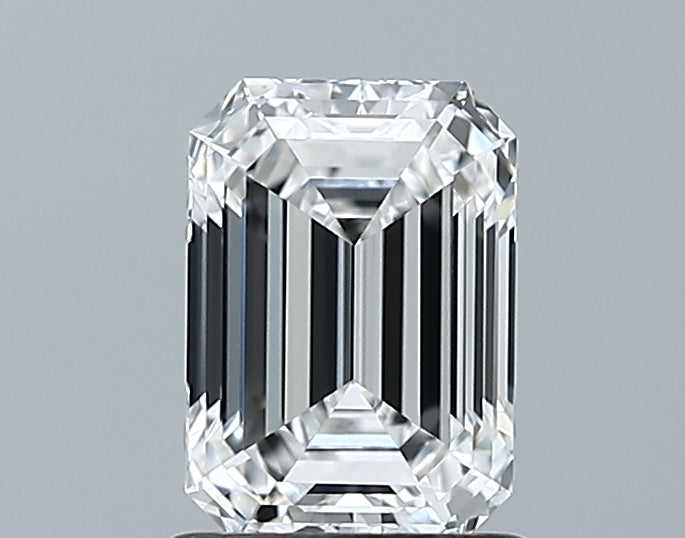 Lab-Grown 1.12 Carat Emerald Cut Diamond color D Clarity VS1 With GIA Certificate, precious stones, engagement diamonds