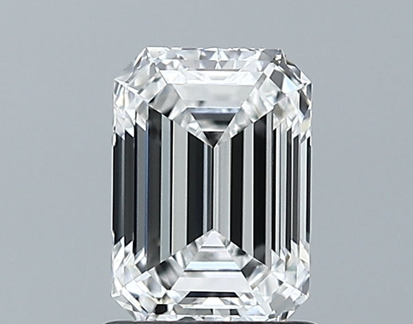 Lab-Grown 1.12 Carat Emerald Cut Diamond color D Clarity VS1 With GIA Certificate, precious stones, engagement diamonds