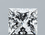 Lab-Grown 1.47 Carat Princess Cut Diamond color D Clarity VVS1 With GIA Certificate, precious stones, engagement diamonds