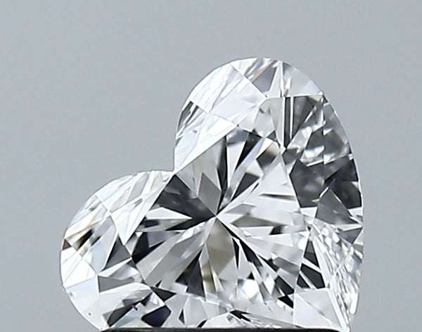 Lab-Grown 1.26 Carat Heart Shape Diamond color D Clarity VS2 With GIA Certificate, precious stones, engagement diamonds