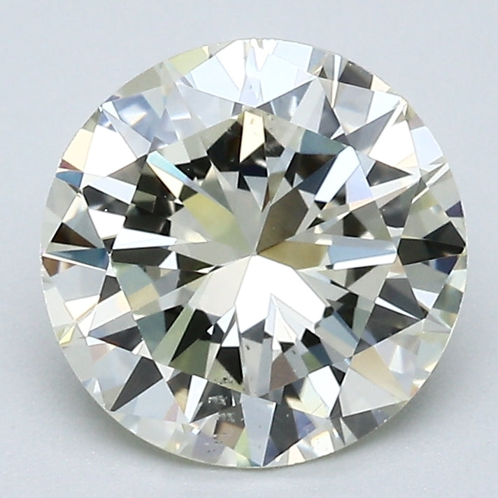2.03 Carat Round Brilliant Natural Mined Diamond N Color SI1 Clarity With GIA Certificate, natural diamonds, precious stones, engagement diamonds
