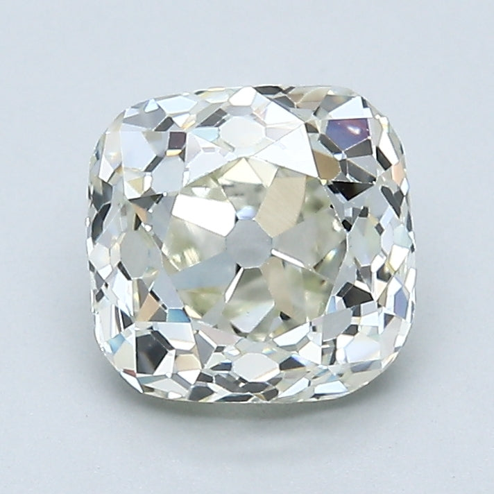 2.04 Carat Old Miner Cut Diamond Natural L-SI1 with GIA Certificate, natural diamonds, precious stones, engagement diamonds