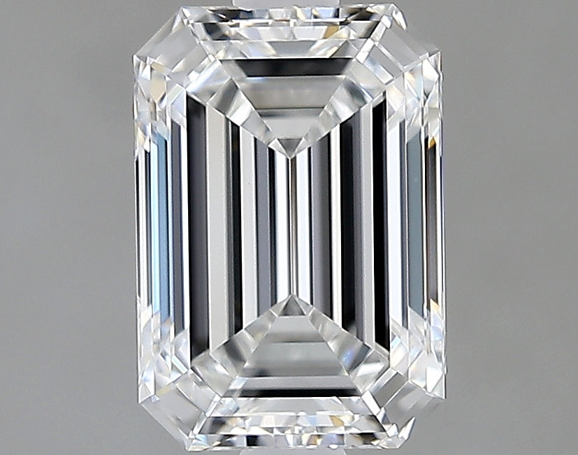 Lab-Grown 1.55 Carat Emerald Cut Diamond color E Clarity VVS1, precious stones, engagement diamonds