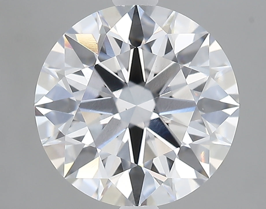 Lab-Grown 3.12 Carat Round Brilliant Diamond color E Clarity VS2 With GIA Certificate, precious stones, engagement diamonds
