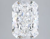 Lab-Grown 2.73 Carat Radiant Cut Diamond color E Clarity VVS2 With GIA Certificate, precious stones, engagement diamonds