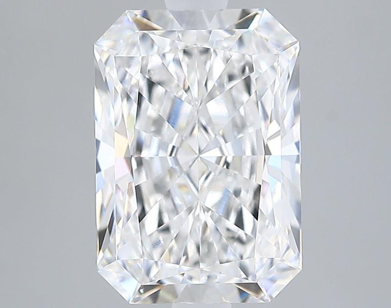 Lab-Grown 2.73 Carat Radiant Cut Diamond color E Clarity VVS2 With GIA Certificate, precious stones, engagement diamonds