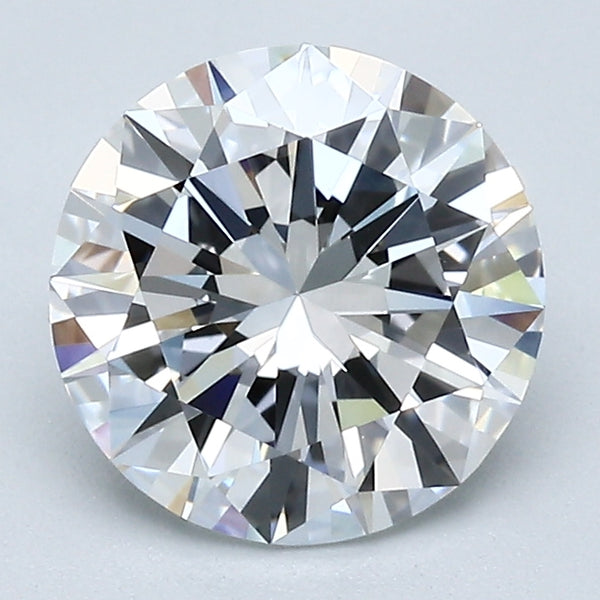 2.01 Carat Round Brilliant Natural Mined Diamond E Color IF Clarity With GIA Certificate, natural diamonds, precious stones, engagement diamonds