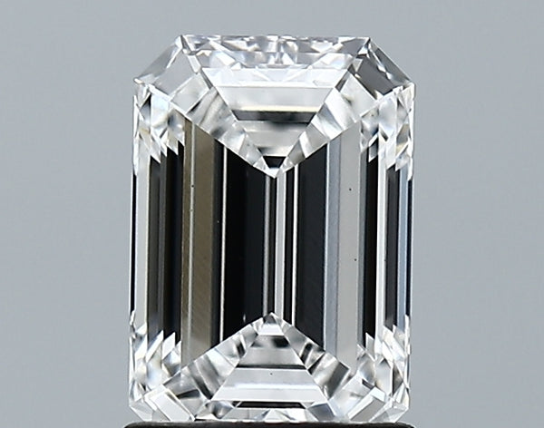 Lab-Grown 1.56 Carat Emerald Cut Diamond color D Clarity VS1, precious stones, engagement diamonds