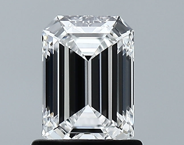 Lab-Grown 1.01 Carat Emerald Cut Diamond color D Clarity VVS2 With GIA Certificate, precious stones, engagement diamonds