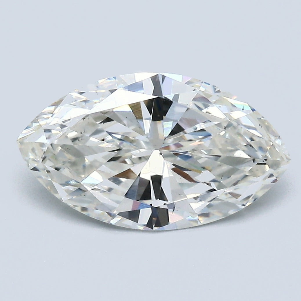 2.4 Carat Marquis Shape Diamond GIA Certified J-SI1 Natural , natural diamonds, precious stones, engagement diamonds