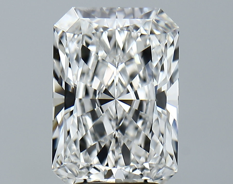 Lab-Grown 3.92 Carat Radiant Cut Diamond color E Clarity VVS2, precious stones, engagement diamonds