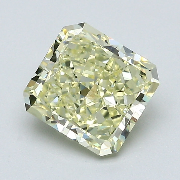 1.33 Carat Radiant Cut Natural Mined Diamond Fancy Light  Yellow Color VVS1 Clarity With GIA Certificate, natural diamonds, precious stones, engagement diamonds