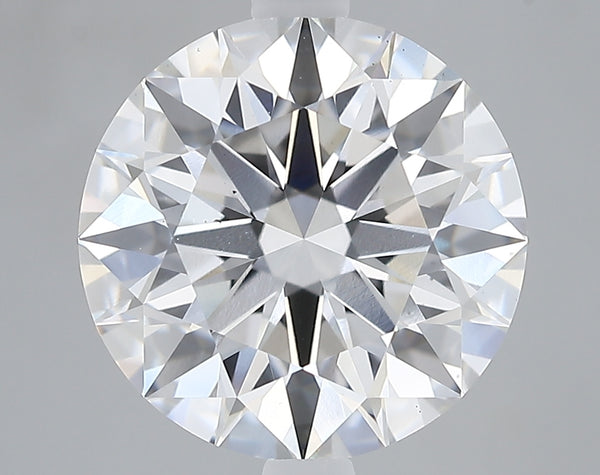 Lab-Grown 4.33 Carat Round Brilliant Diamond color E Clarity VS2 With GIA Certificate, precious stones, engagement diamonds