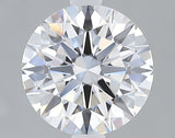 Lab-Grown 1.50 Carat Round Brilliant Diamond color D Clarity VVS2 With GIA Certificate, precious stones, engagement diamonds