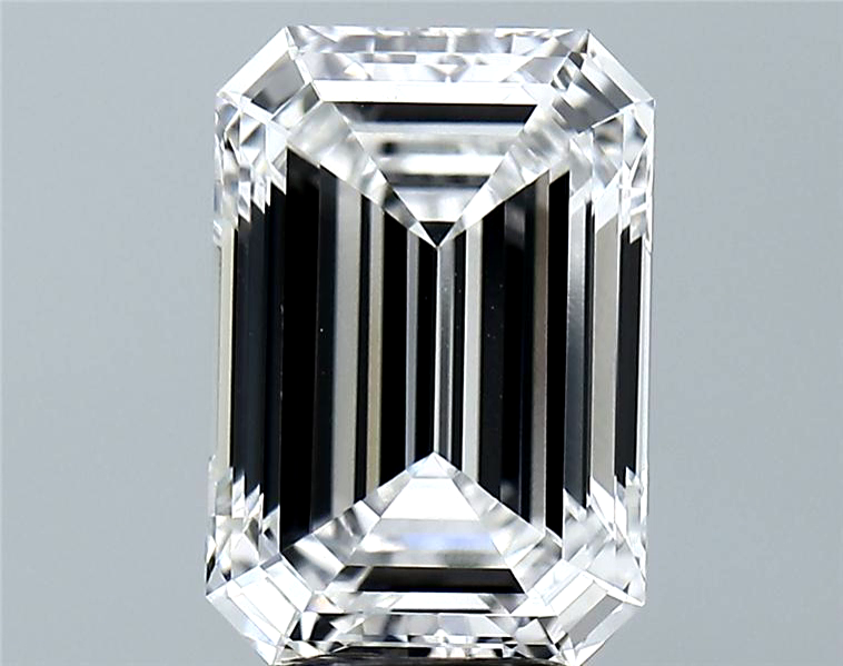 Lab-Grown 3.74 Carat Emerald Cut Diamond color E Clarity VVS2 With GIA Certificate, precious stones, engagement diamonds