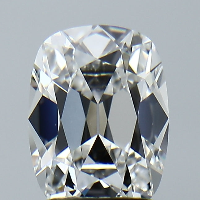 Lab-Grown 2.04 Carat Antique Cushion Cut Diamond color E Clarity VVS2, precious stones, engagement diamonds