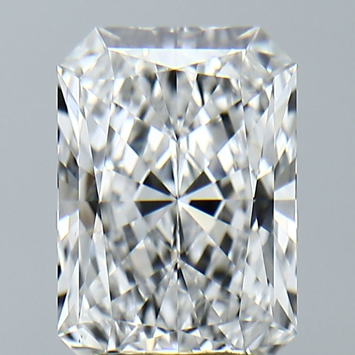 Lab-Grown 2.91 Carat Radiant Cut Diamond color E Clarity VVS2, precious stones, engagement diamonds