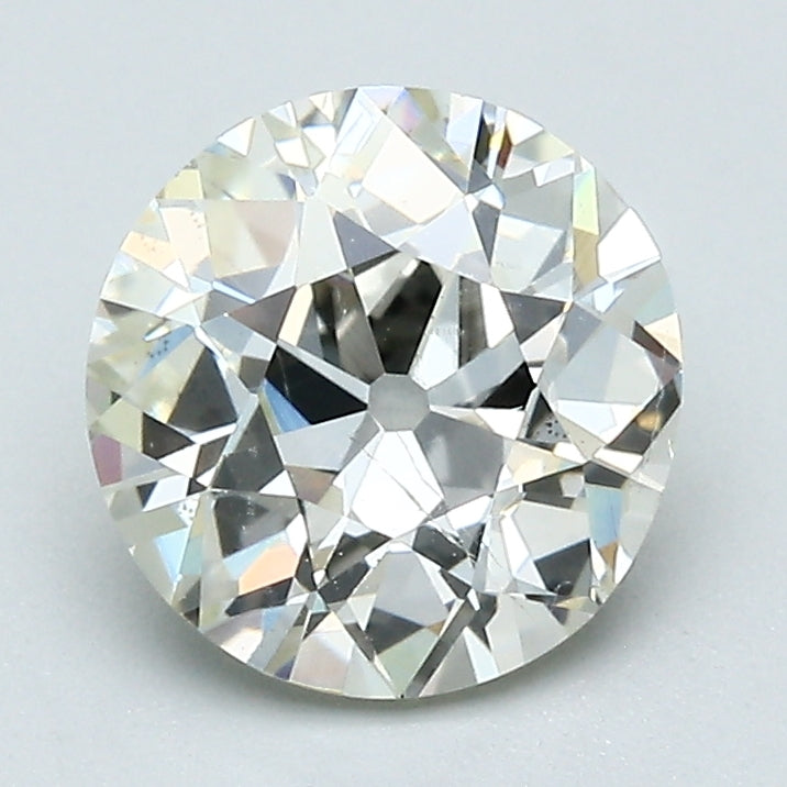 1.67 Carat Old European Cut Diamond color L Clarity SI2, natural diamonds, precious stones, engagement diamonds