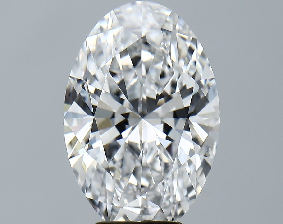 Lab-Grown 5.34 Carat Oval Shape Diamond color D Clarity VS1 With GIA Certificate, precious stones, engagement diamonds