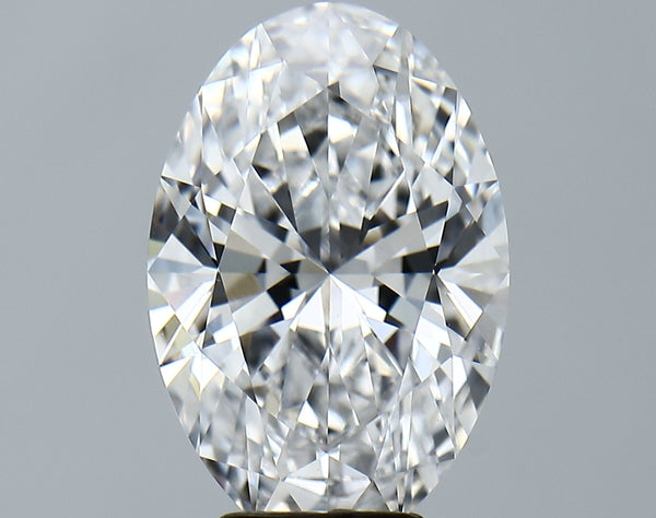 Lab-Grown 5.34 Carat Oval Shape Diamond color D Clarity VS1 With GIA Certificate, precious stones, engagement diamonds