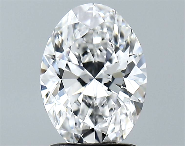 Lab-Grown 1.53 Carat Oval Shape Diamond color D Clarity VVS1 With GIA Certificate, precious stones, engagement diamonds