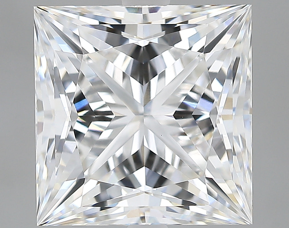 Lab-Grown 5.65 Carat Princess Cut Diamond color E Clarity VVS2, precious stones, engagement diamonds