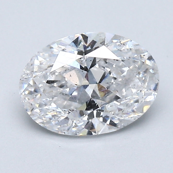 1.2 Carat Oval Shape Diamond Natural D-SI2 with GIA Certificate, natural diamonds, precious stones, engagement diamonds