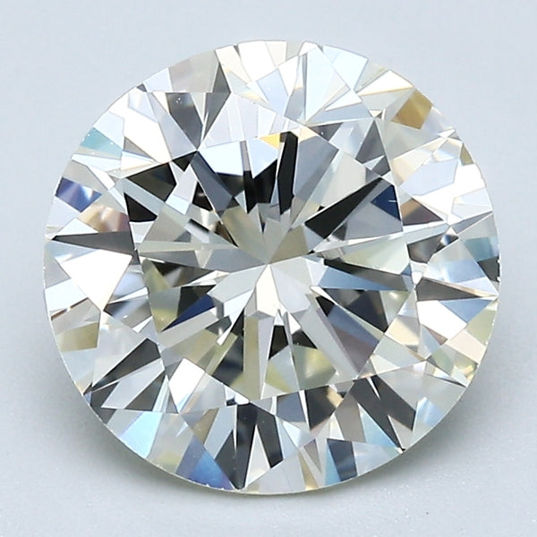 2.90 Carat Round Brilliant Diamond color L Clarity VVS2, natural diamonds, precious stones, engagement diamonds