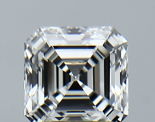 Lab-Grown 1.51 Carat Asscher Cut Diamond color E Clarity VS1 With GIA Certificate, precious stones, engagement diamonds