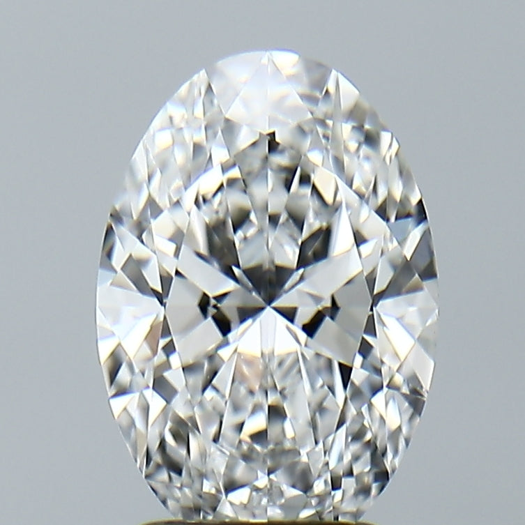 Lab-Grown 2.23 Carat Oval Shape Diamond color E Clarity VVS1, precious stones, engagement diamonds