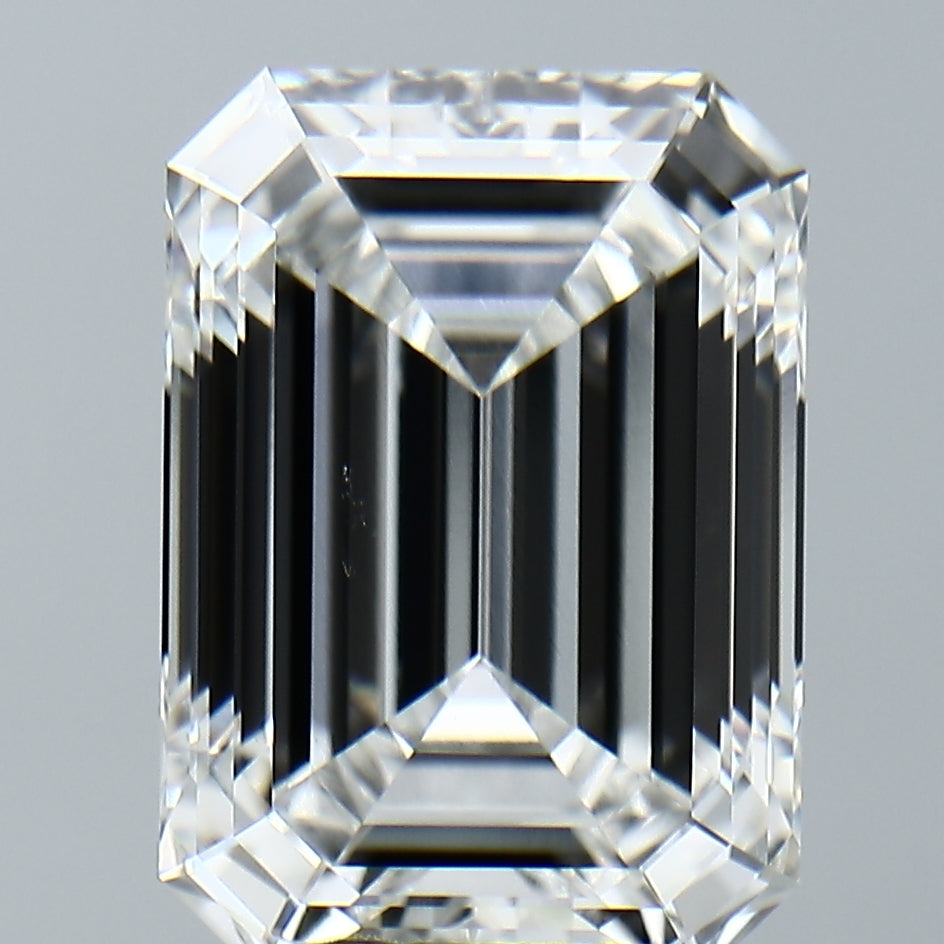 Lab-Grown 7.73 Carat Emerald Cut Diamond color E Clarity VVS2, precious stones, engagement diamonds