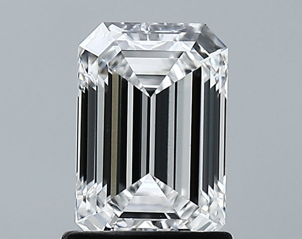 Lab-Grown 1.30 Carat Emerald Cut Diamond color D Clarity VVS2 With GIA Certificate, precious stones, engagement diamonds