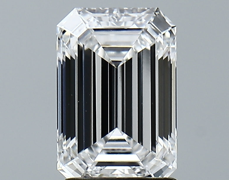 Lab-Grown 2.08 Carat Emerald Cut Diamond color D Clarity VS1 With GIA Certificate, precious stones, engagement diamonds