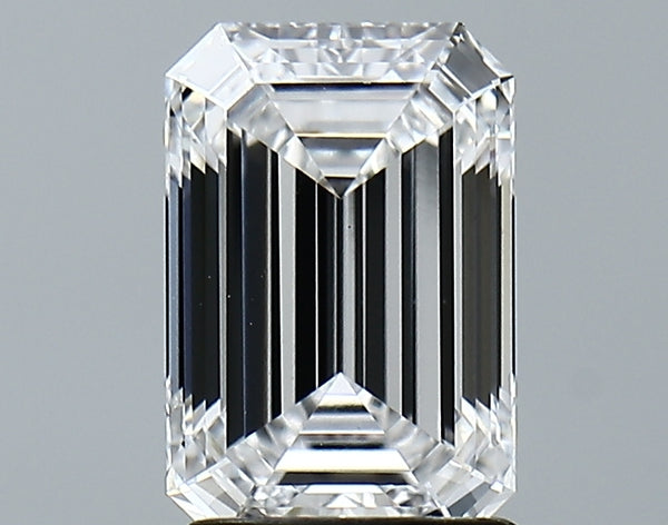 Lab-Grown 2.08 Carat Emerald Cut Diamond color D Clarity VS1 With GIA Certificate, precious stones, engagement diamonds