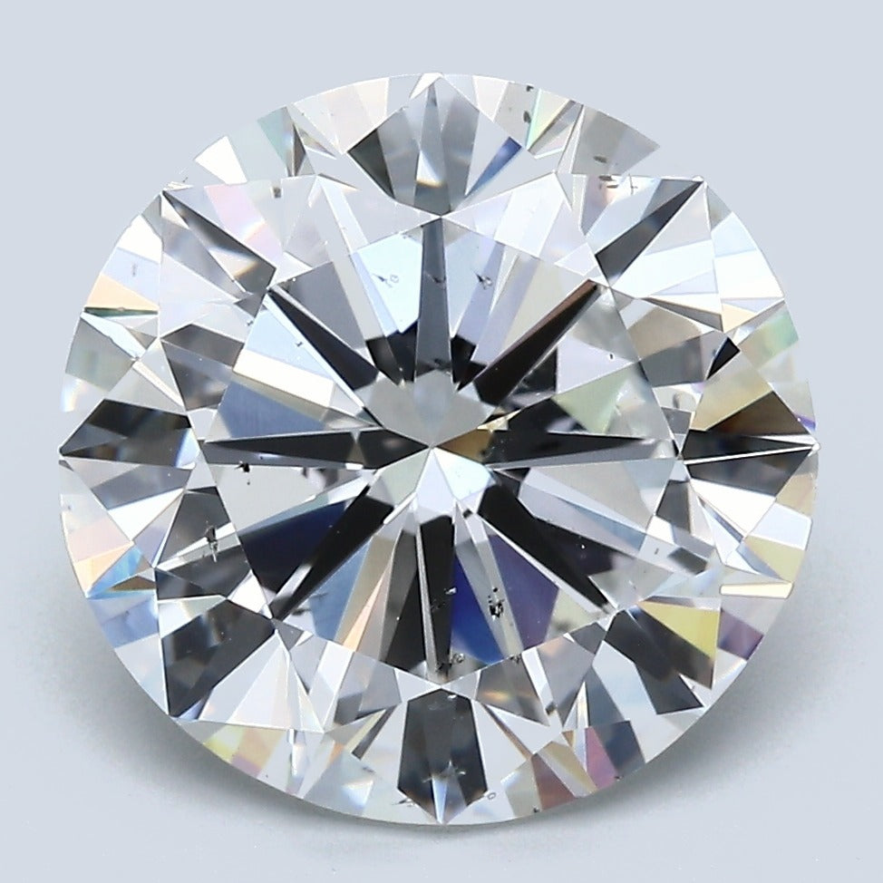 6.02 Carat Round Brilliant Natural Mined Diamond E Color SI2 Clarity With GIA Certificate, natural diamonds, precious stones, engagement diamonds