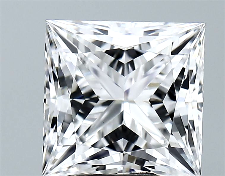 Lab-Grown 3.65 Carat Princess Cut Diamond color D Clarity VS1 With GIA Certificate, precious stones, engagement diamonds