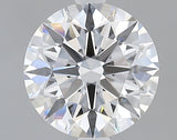 Lab-Grown 1.76 Carat Round Brilliant Diamond color F Clarity VVS2 With GIA Certificate, precious stones, engagement diamonds